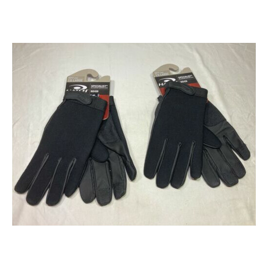 (2 PAIRS) Hatch NS430 Safariland All Weather Shooting Duty Glove Black (XL) NWT {1}