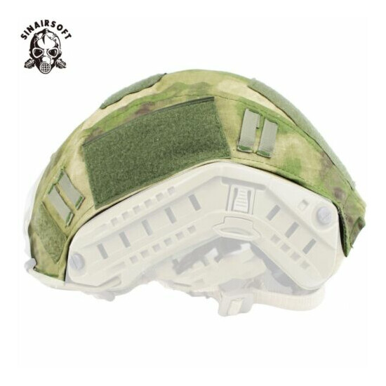 Tactical Camo Helmet Cover Skin For Airsoft Protective Gear BJ PJ MH Fast Helmet {8}