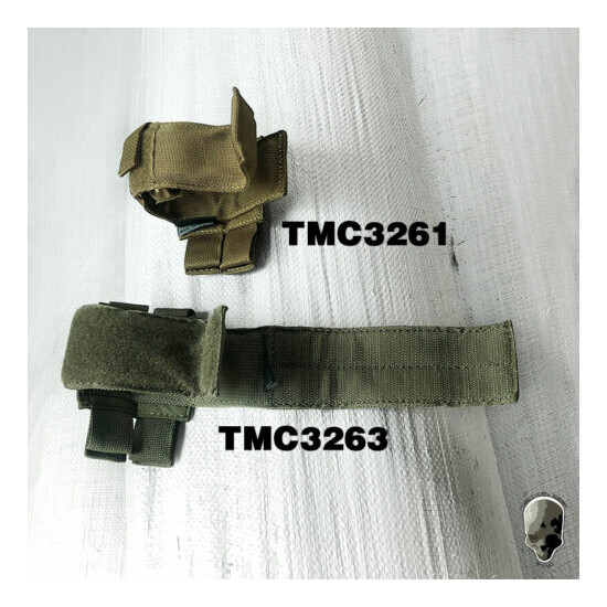 TMC Tactical Rifle Catch Molle Open fixed Waist Belt Bandage Hunting Army Gear {7}