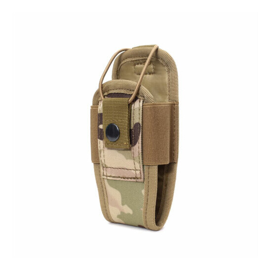 Tactical MOLLE Duty Gear Walkie Holster Talkie Holder Radio Pouch Waist Belt Bag {16}