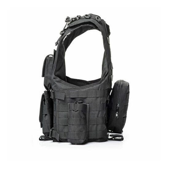 Body Armor Black tactical bullet proof vest IIIA NIJ0101.06 Size: L,XL  {4}