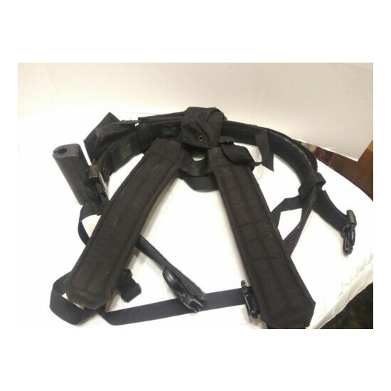 HOLSTER BLACK HAWK LOAD SUSPENDERS, ADJUSTABLE BELT, AND CARRYING POUCHES {5}