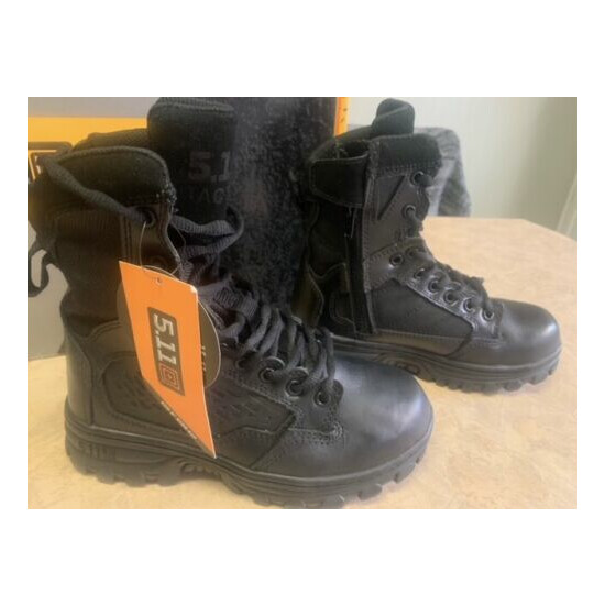 Men's ~5.11 Tactical 6" EVO Side-Zip Waterproof Boots - 12311 - Size 4~Brand NEW {4}