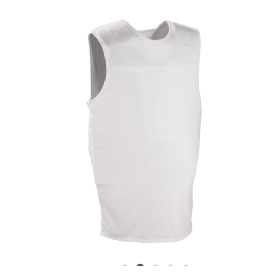 Armor Express Lo-Pro Undercover Concealed Body Armor Carrier T-shirt. XL White  {1}