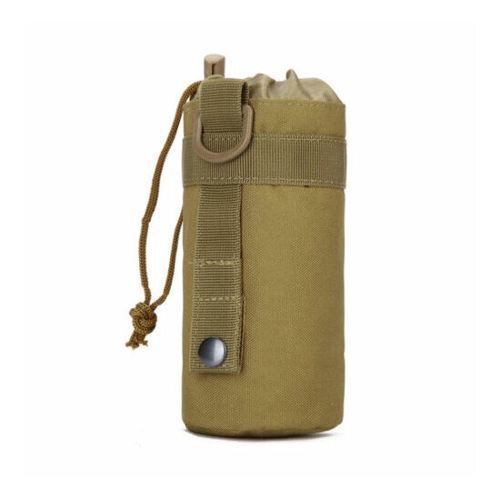 Outdoor Tactical Molle Water Bottle Bag Military Hiking Travel Kettle Pouch {4}