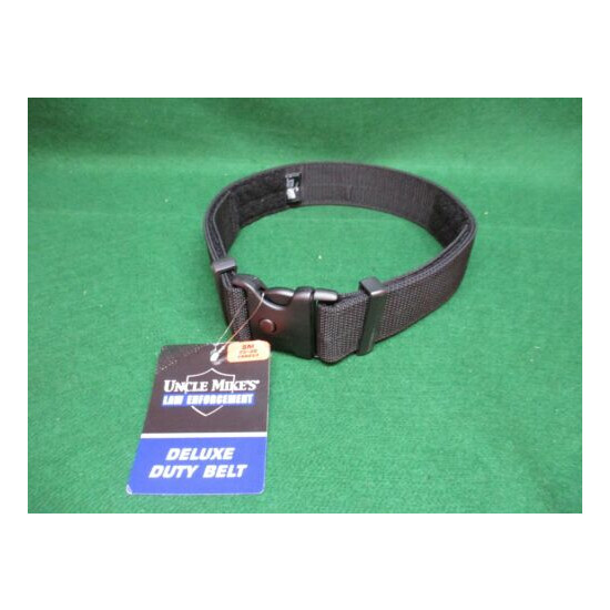 Uncle Mikes 8823-1 Deluxe Duty Belt 26-32 SMALL Black {1}