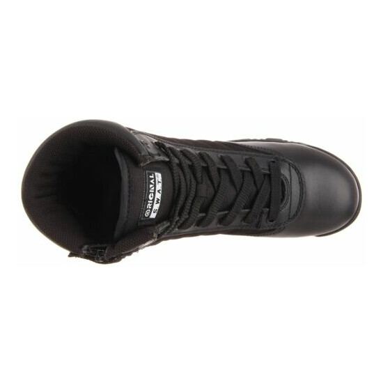 Original S.W.A.T. 115201 Men's Classic 9" Side Zip Work Boot, Black {5}