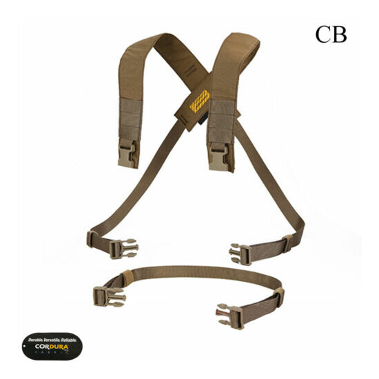 EMERSON Tactical D3CRM Chest Rig X-harness kit Molle Shoulder Straps Suspender {10}