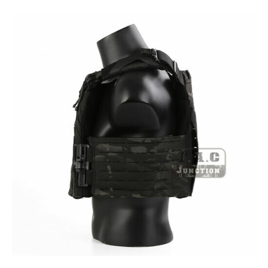 Emerson Tactical MOLLE Quick Release Tube Armor Vest Lightweight Plate Carrier  {9}