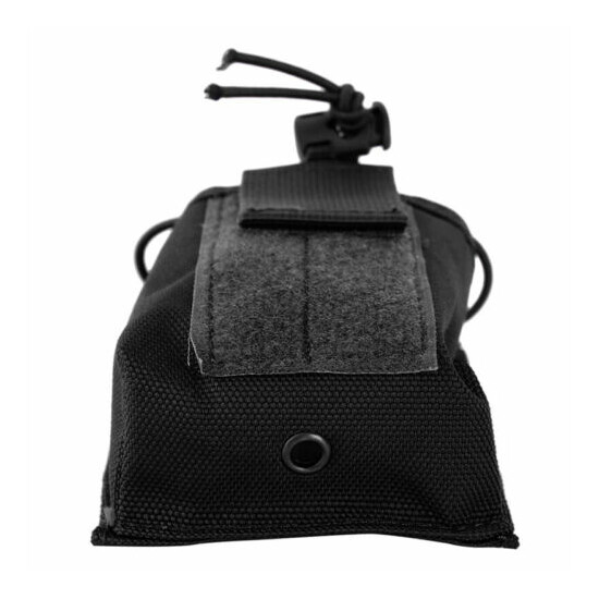 Molle Adjustable Tactical Radio Pouch Heavy Duty Walkie Bag Talkie Belt Holder {5}