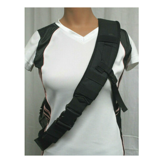 Allen Tactical Recon Shoulder Pack Slingback Backpack Black {7}