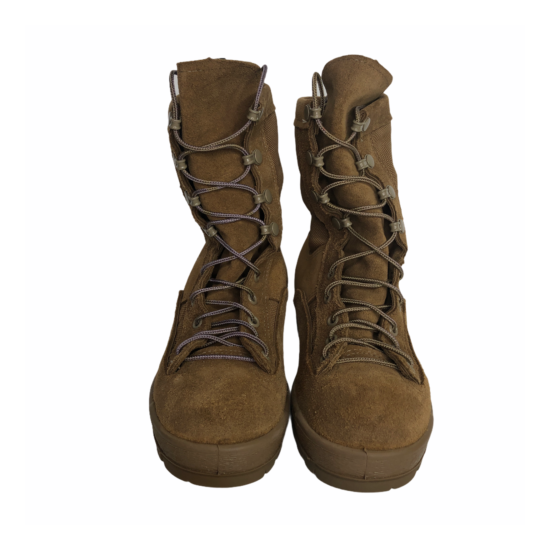 McRae Hot Weather Army Combat Boots Desert Tan Men's Size 3.5XW EUC {4}