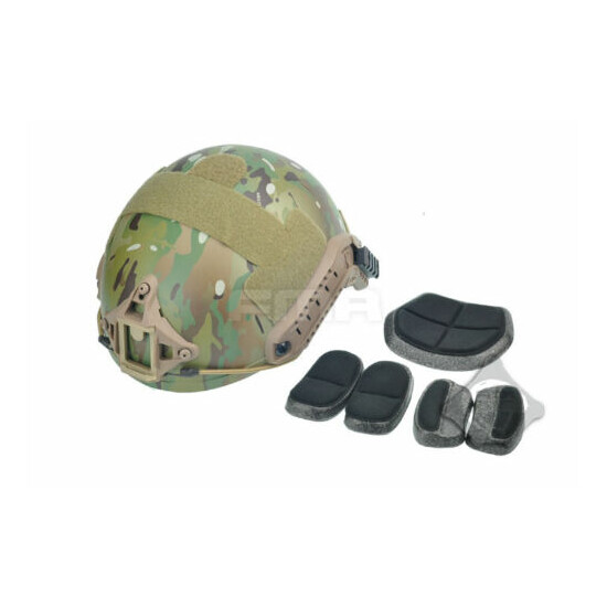 FMA NEW Tactical Airsoft OPS FAST Helmet High Cut XP Helmet T960-MC {10}