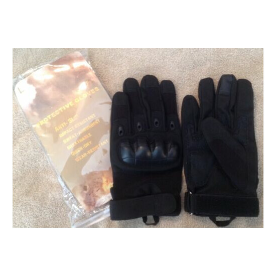Tactical Gloves, Touchscreen, Hard Knuckle {1}