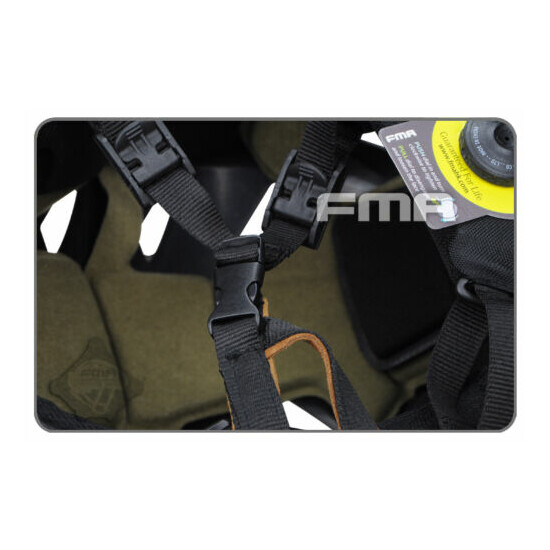 FMA MIC FTP BUMP Helmet EX Simple System Tactical Airsoft Black / Sand {11}