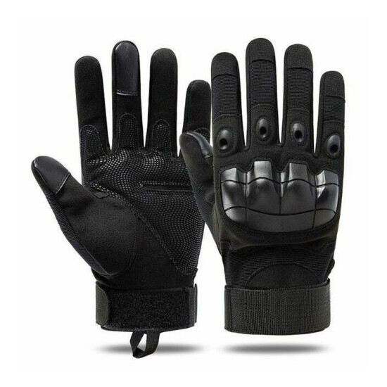 Super Hard Knuckle Tactical Gloves Full Finger Army Combat Gloves Shooting Glove {15}