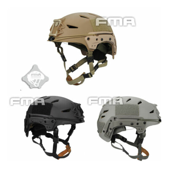 FMA TB1044 MIC FTP Bump Helmet EX Airsoft Elmetto Softair Cosplay BK/DE/FG New {1}