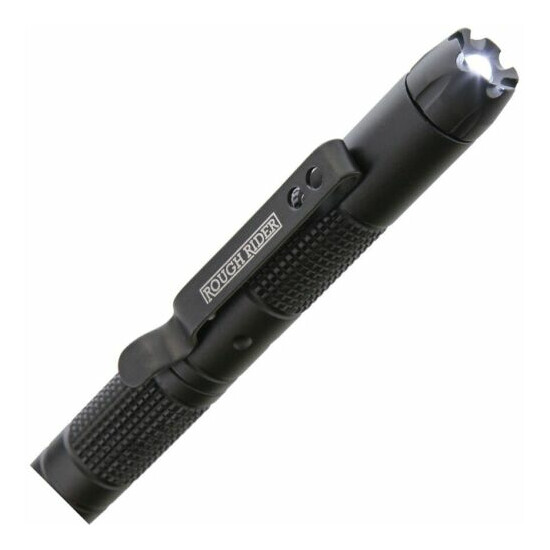 Rough Ryder Tactical Pen with LED, 6.38" overall, Glass breaker, # RR1863 {2}