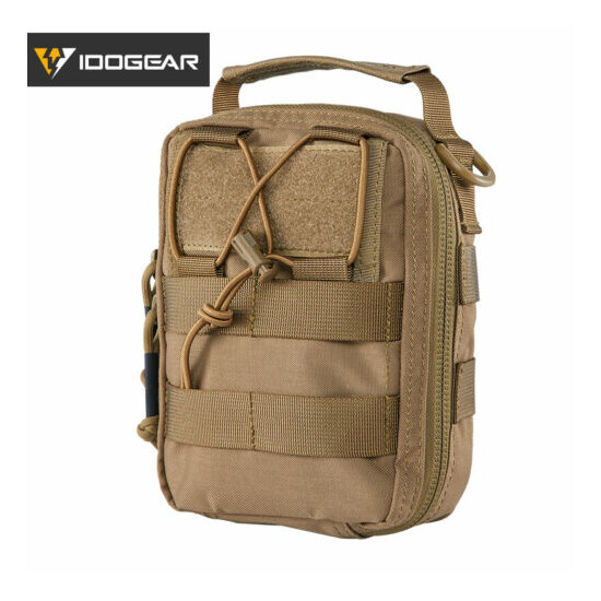 IDOGEAR Tactical Medical Pouch First Aid MOLLE EMT Utility Pouch Airsoft Duty {1}