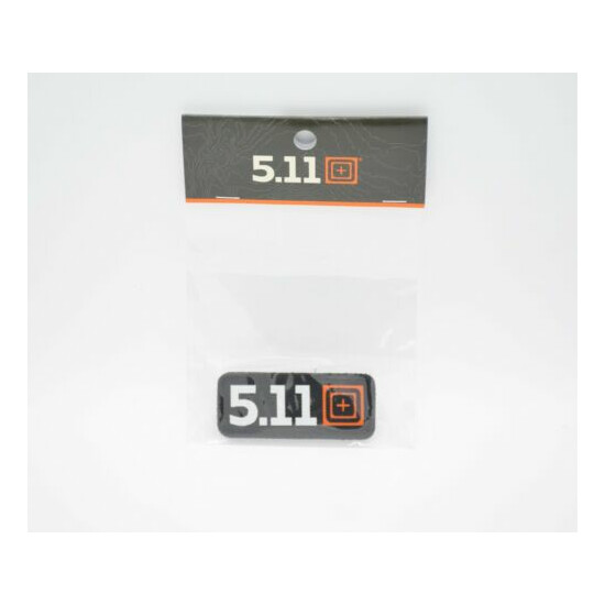 5.11 TACTICAL SMALL SCOPE PATCH/LOGO PATCH HOOK/LOOP BACKING 2" x 1 1/4" NEW {1}