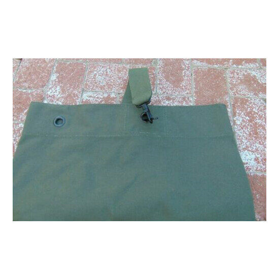 Chinese military heavy duty large top load Canvas duffle bag, NOS, free shipping {3}
