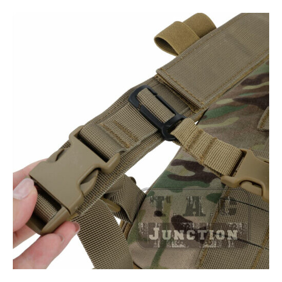 Tactical D3CR Chest Rig Harness Vest D3 Flatpack Backpack MOLLE Rucksack Bag Set {12}
