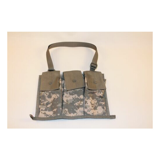 US Military Bandoleer Pouch, 6 magazine pouch with strap, ACU, new, unused {1}