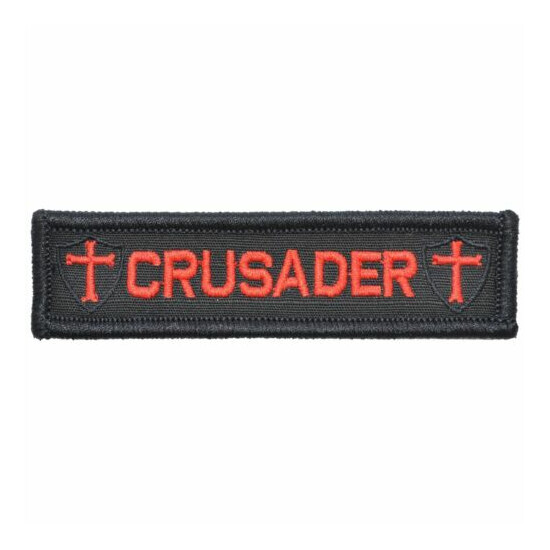 Crusader Templar Cross - 1x3.75 Patch {7}