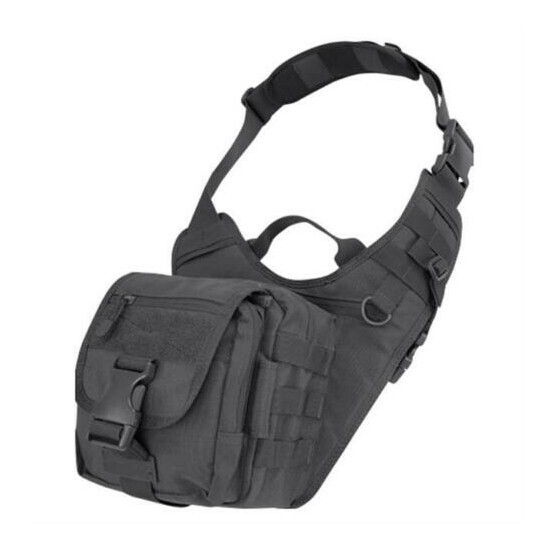 Condor 156 EDC Double Zipper Waist/Shoulder Padded Utility Concealment Bag {8}