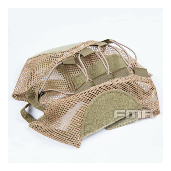 FMA Tactical Airsoft FAST Helmet Cover For Fast Helmet BK/DE/Multicam TB1310  {3}
