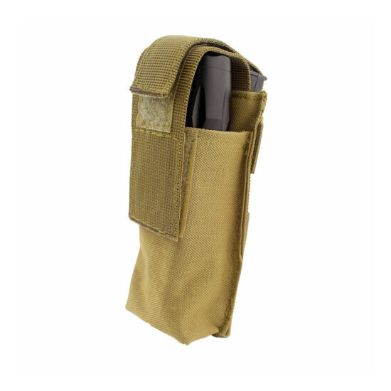Molle Tactical Flashlight Pouch Knife Pouch Attachment Bag Torch Holder Case {9}