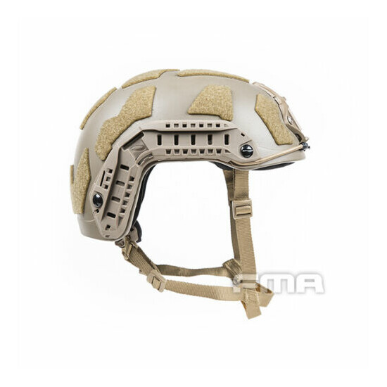 FMA Tactical Airsoft Paintball SF Super High Cut Helmet Protective M/L L/XL {16}