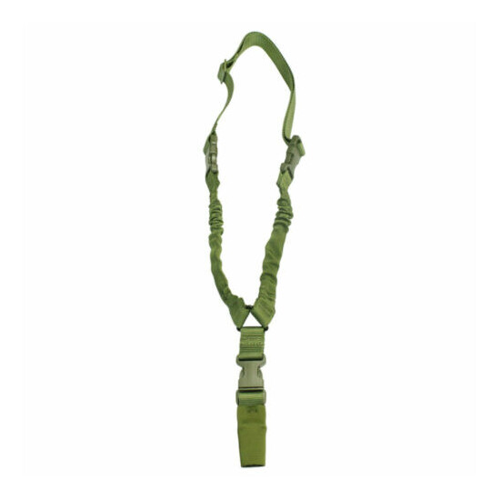 OD GREEN Tactical COBRA OPS One Point .223 5.56 Bungee Rifle Sling Strap US Made {1}