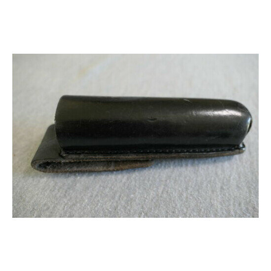 Casco International Open Leather Mini Stinger Flashlight Holder Case 034-47 {6}