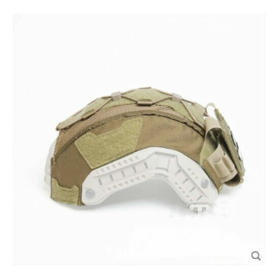Tactical Helmet Cover Nylon Counterweigh Battery Pouch For FAST Helmet {8}