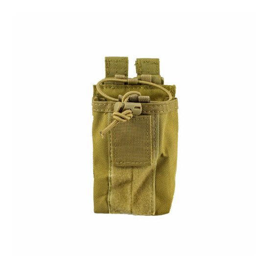  Tactical Radio Holder Molle Radio Holster Military Heavy Duty Radios Pouch Bag {13}