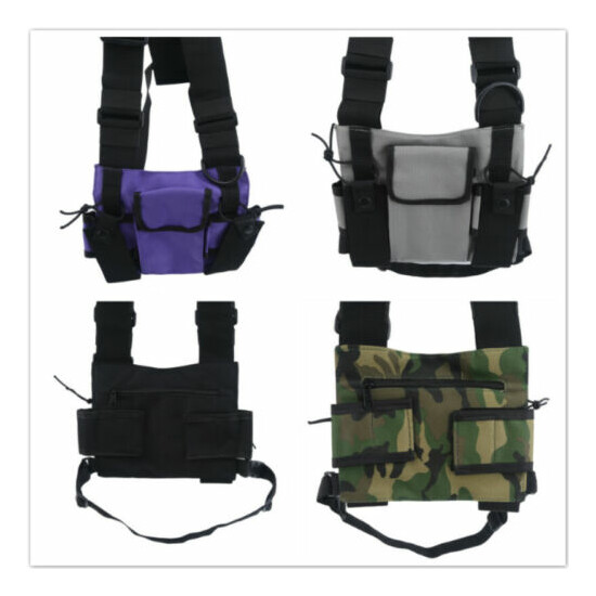 Fashion Tactical Chest Bag Waist Packs Egelant Streetwear Party Harness Pouch N3 {3}