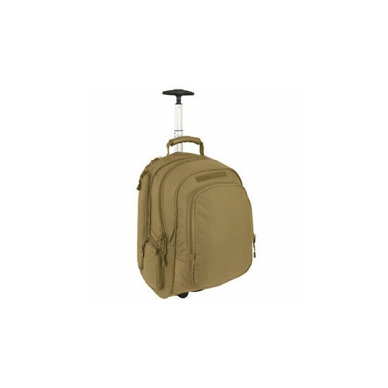 Mercury Tactical Wheeled Computer Backpack - Coyote {1}