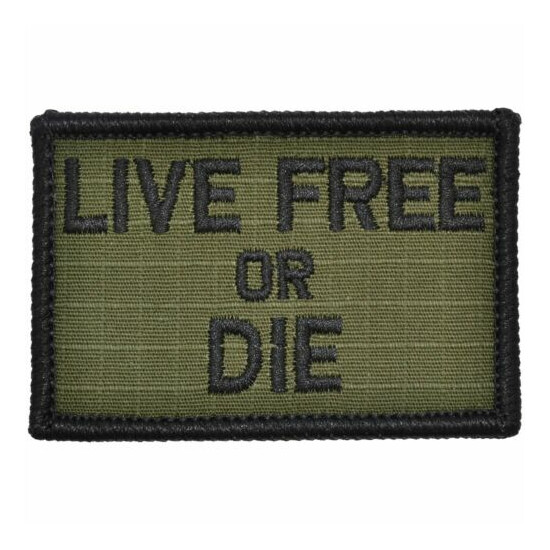 Live Free Or Die - 2x3 Patch {8}