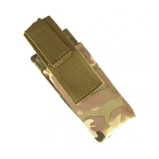 EMT Mini Light/Knife/Scissor Pouch Horizontal Multi Tool Belt Pocket Holster USA {15}