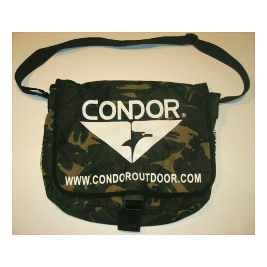 Condor Lightweight Messenger Bag Woodland Camo Shot Show Courier Shoulder Pack {1}