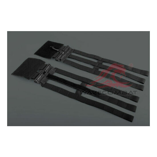 For JPC XPC Tactical Vest 3-Band Skeletal Cummerbund Quick Release Buckle Belt {21}