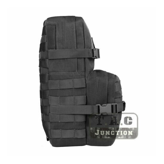 Emerson Tactical Modular Assault Backpack Pack w/ 3L Hydration Bag Water Carrier {5}