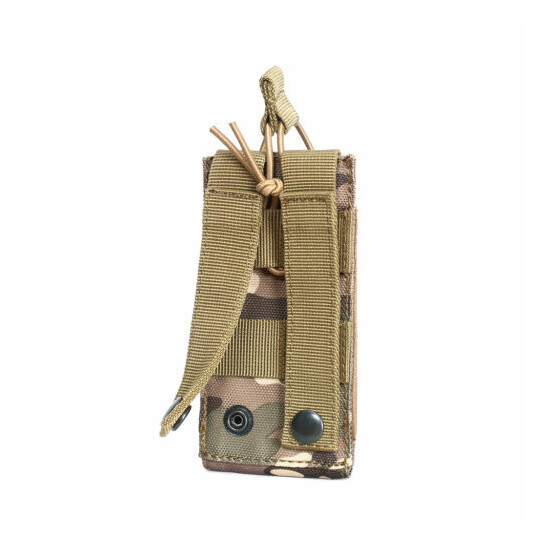 Tactical Single Molle Pouch Double Magazine Hiking Outdoor Accessory Waist Bag {20}