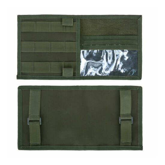Tactical Molle Vehicle Visor Panel Truck Car Holder Pouch Sunshade Storage Bag {13}