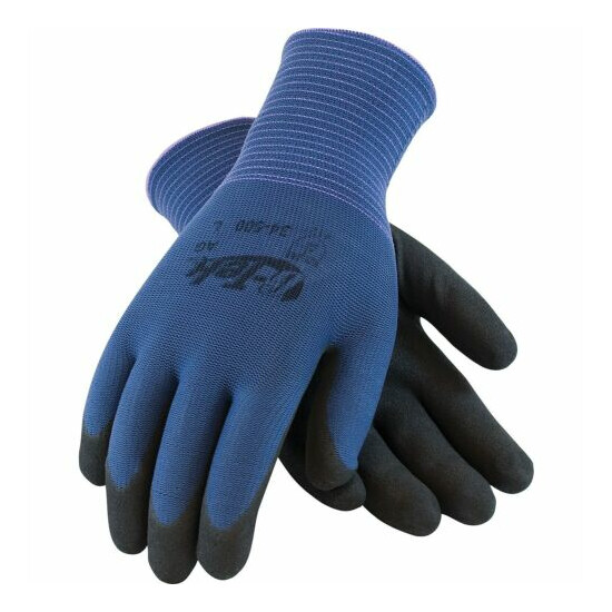 G-Tek Coated Work Gloves Active Grip Seamless 34-500/S {1}