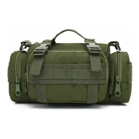 Mens Tactical Workout Pouch Military Molle Waist Bag Duffle Bag Large Handbag {30}