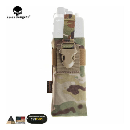 Emerson Tactical MOLLE MBITR PRC148 152 Radio Pouch Walkie Holder for RRV Vest {3}