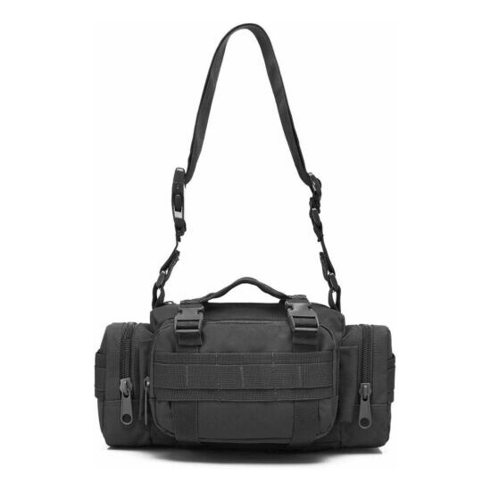 Mens Tactical Workout Pouch Military Molle Waist Bag Duffle Bag Large Handbag {22}