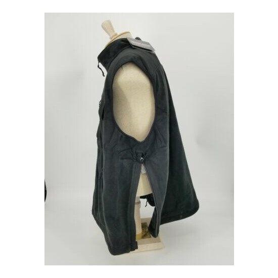 Woolrich Elite Discreet Conceal Fleece Tactical Vest Medium Black 44422 {3}